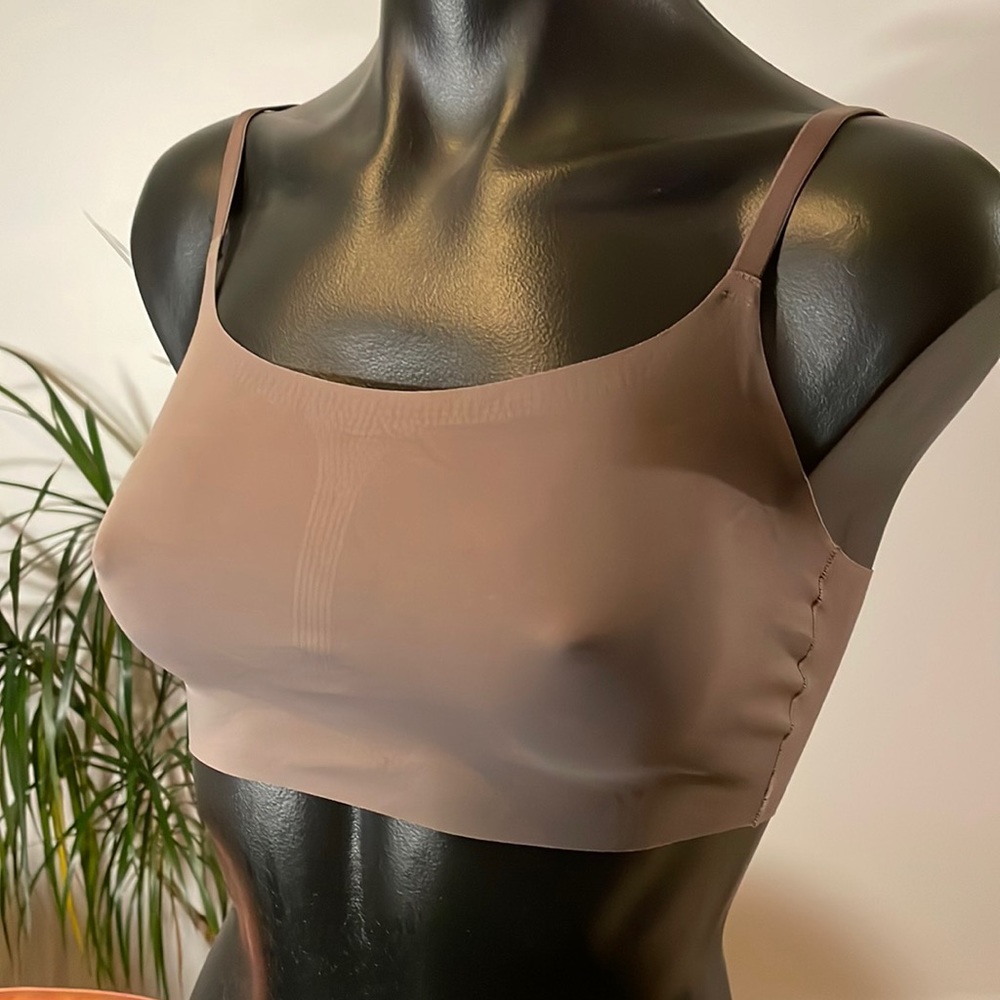 Like New “True & Co.” Taupe Bralette - S